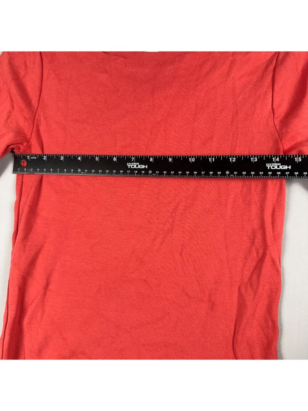 J. By J.Crew T-Shirt Size Small Red 100% Cotton Short Sleeve Boat Neck - Picture 7 of 10